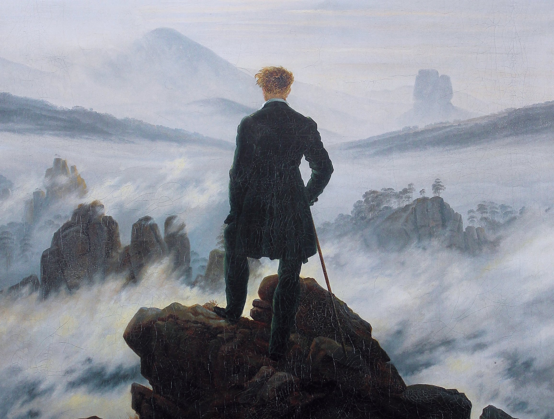 Wanderer above the Sea of Fog (1818).